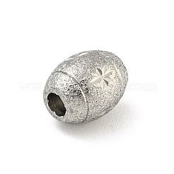 Perline testurizzate in acciaio inossidabile 304 anti-ossidazione&nbsp;STAS-A091-05A-P