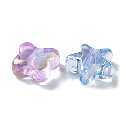 Уф-покрытие прозрачные акриловые бусины&nbsp;PACR-C007-08