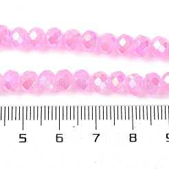 Запекание гальванических нитей стеклянных бусин&nbsp;DGLA-A039-J6MM-B09