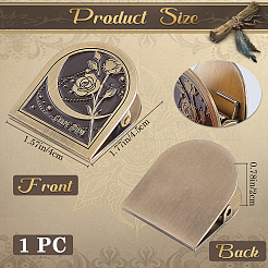 Fermagli in lega di zinco in stile tibetano&nbsp;AJEW-WH20011-08A