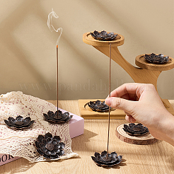 60 шт. держатель для благовоний из сплава&nbsp;AJEW-WA0001-22