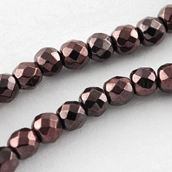 Non magnetici perle ematite sintetico fili&nbsp;G-Q890-10mm-2