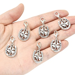 10 шт. подвесные украшения из сплава в тибетском стиле&nbsp;HJEW-YW00304