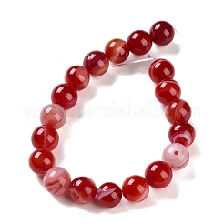 Натуральные полосатые агатовые / полосатые агатовые бусинки&nbsp;G-Z060-A01-C19