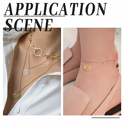 20 шт. подвески из нержавеющей стали 201 двух цветов&nbsp;STAS-DC0012-86