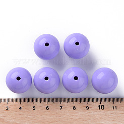 Perles acryliques opaques&nbsp;MACR-S370-C20mm-SS2114