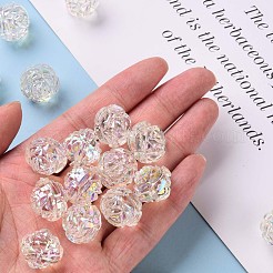 Прозрачные акриловые бусины TACR-S154-31C-205