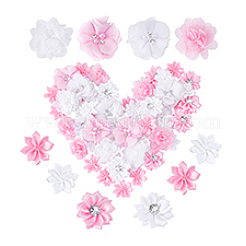 64 Stück Polyesterblume&nbsp;DIY-PH0029-74