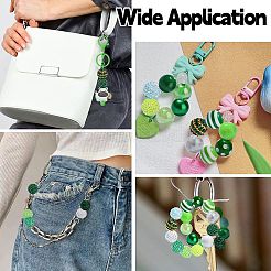 50 шт. Непрозрачные акриловые бусины&nbsp;MACR-CJ0001-98