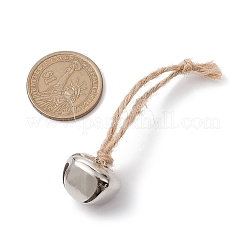 Eisen Glocke Anhänger Dekoration&nbsp;HJEW-JM02250-03