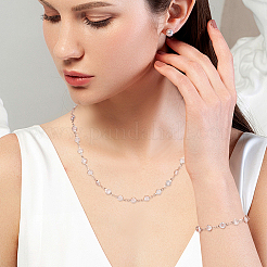 Kit per la realizzazione di set di gioielli fai da te in ottone con strass&nbsp;DIY-OC0014-15B