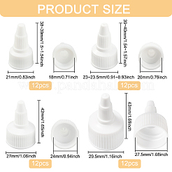 48 шт. 4-х стилистическая пластиковая крышка для бутылки с закручивающейся крышкой&nbsp;FIND-BC0004-01