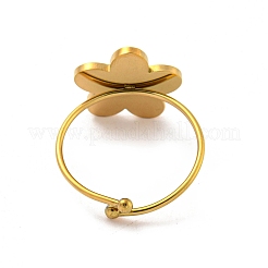 Verstellbare Ringe aus Edelstahl 304&nbsp;LS-RJEW-B058-01G-06