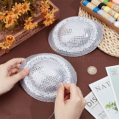 Французский берет из полиэстера для женщин&nbsp;LS-AJEW-WH0248-760C