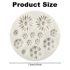 Пищевые силиконовые Молды для подсолнечника&nbsp;DIY-YWC0006-05