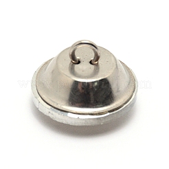 Botón de vidrio de rhinestone&nbsp;BUTT-WH0015-21C-04