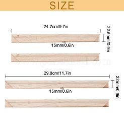 Планки каркаса свечи&nbsp;WOOD-GF0001-31C