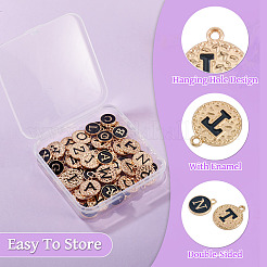 2 sac de 2 pendentifs en alliage émaillé de styles différents&nbsp;ENAM-TA0003-53C