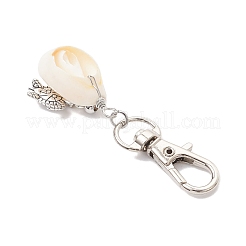 Океан коллекция подвесные украшения из ракушек&nbsp;HJEW-JM03210-07