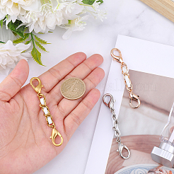 3 шт. 3 цвета pu кожа сплав crub цепь ремень удлинитель для кошелька ремешок для изготовления кошелька&nbsp;PURS-CL0001-11B