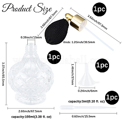 Стекло глиноземное pve&nbsp;AJEW-GF0011-74A-02