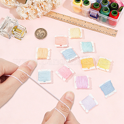 24 filo da ricamo in poliestere a 12 colori&nbsp;DIY-CY0003-60