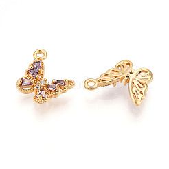 Латунные микро проложить кубического циркония подвески&nbsp;X1-KK-N262-112A-G