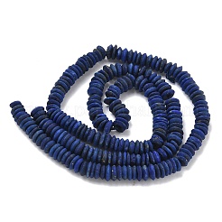 Нитки бусины из натурального ляписа-лазури&nbsp;G-L644-B02-02