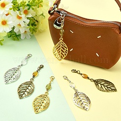 6 шт. подвесных украшений из сплава и стекла&nbsp;HJEW-YW00328-01