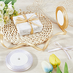 2 рулон двухцветной полиэстеровой ленты с золотой окантовкой&nbsp;OCOR-CY0003-11