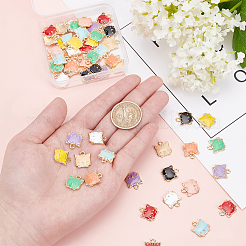 60 шт. 10 цвета экологически чистые подвески из цинкового сплава&nbsp;ENAM-PH0001-83