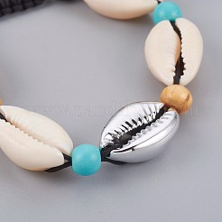 Bracelets réglables en nylon avec cordon de nylon&nbsp;BJEW-JB04090-01