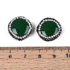 Natürliche Achat Strass Perlen&nbsp;G-Q487-03D