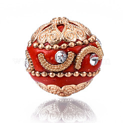 Индонезийские бусины ручной работы&nbsp;IPDL-E010-10-G