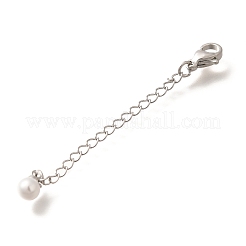 Messingende mit Kette&nbsp;KK-C085-13P
