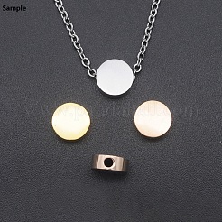 Anlaufgeschützte Charms aus Edelstahl 201&nbsp;STAS-R109-JA421-1