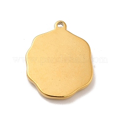 Pendentifs en acier inoxydable 304 avec placage ionique (IP) et montures en strass&nbsp;STAS-I197-001G