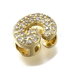 Liens multibrins en laiton avec micro pavé de zircones cubiques&nbsp;KK-D295-32G-07