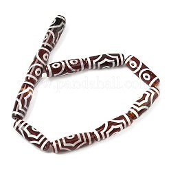 Нити бусин дзи в форме риса в тибетском стиле&nbsp;G-A269-A23-01