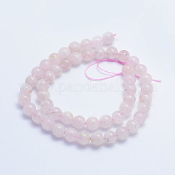 Fili di perline morganite naturale&nbsp;G-L478-07-8mm