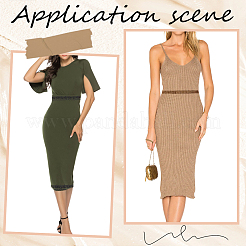 8 стиль отделка из полиэстерового кружева&nbsp;OCOR-GF0002-56