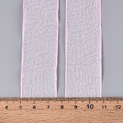 Ruban de satin polyester scintillant&nbsp;SRIB-T009-04F