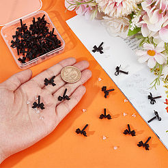 50 шт. Сплав серьги-гвоздики&nbsp;EJEW-AR0001-11