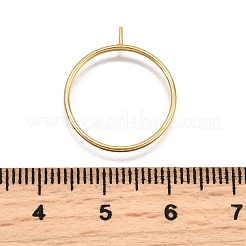 1/20 набор колец из желтого золота с закрепкой на штифте&nbsp;KK-Z116-01G-04