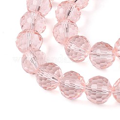 Chapelets de perles en verre transparent&nbsp;GLAA-R095-8mm-35