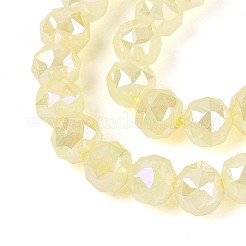 Anlaufschutz-Glasperlenstränge mit galvanischer Beschichtung&nbsp;GLAA-N064-6mm-06