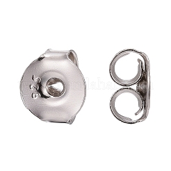 925 dado per orecchini in argento sterling rodiato&nbsp;X-STER-K167-041P