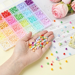 Наборы для изготовления браслетов из стеклянных бусин своими руками&nbsp;SEED-FS0001-39