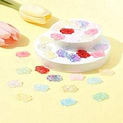 60 шт. 10-х цветные стеклянные бусины для выпечки&nbsp;GLAA-FS0002-01