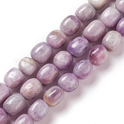 Природные кунцит бисер нитей G-K331-005D